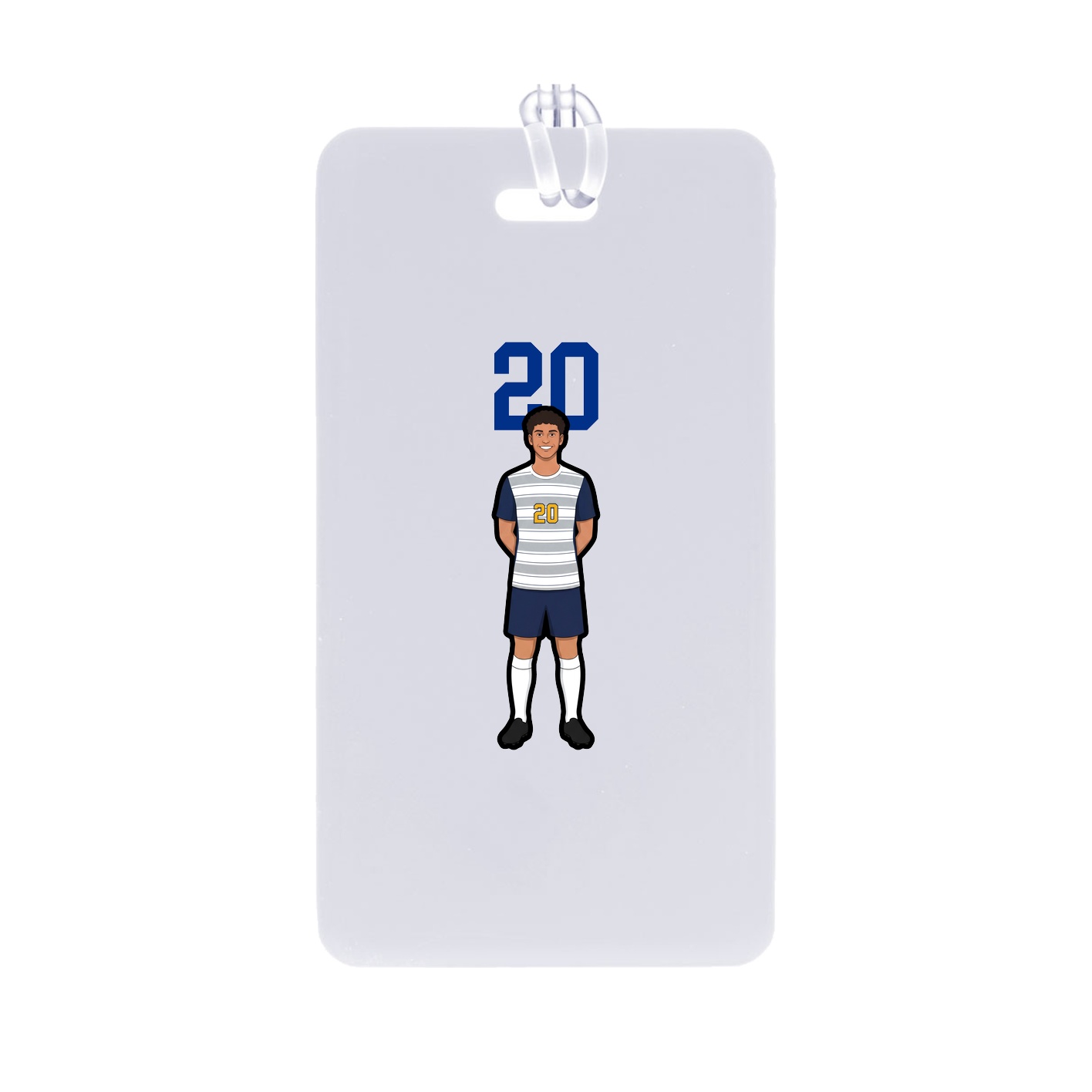 Bag Tag — Number Top in Classic