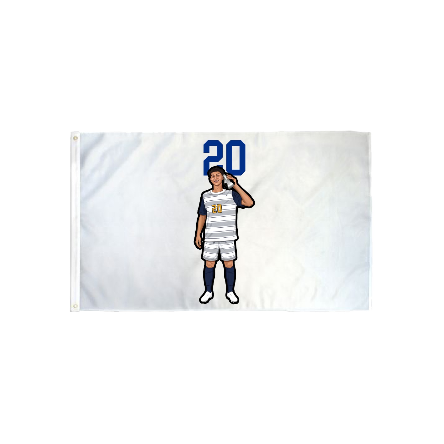 3x5 Flag — Number Top in Classic