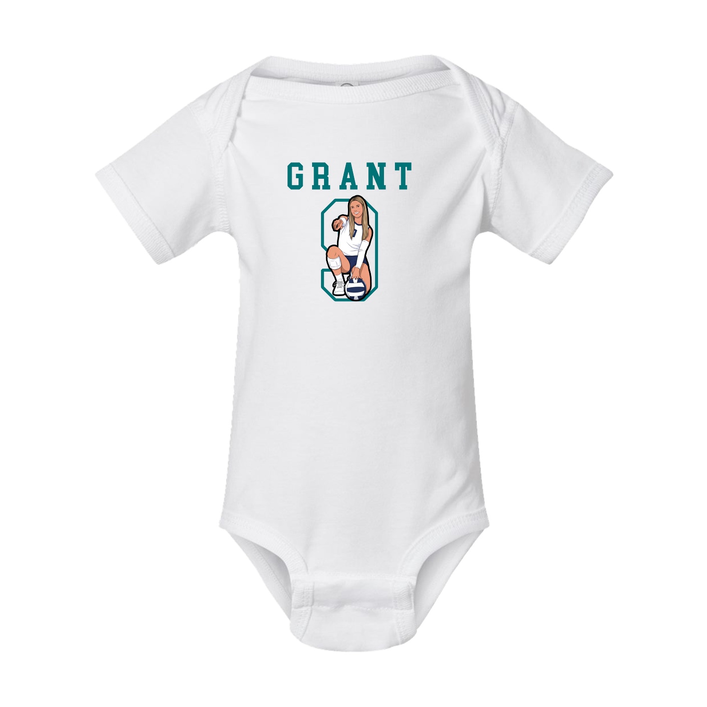 Baby Onesie — Shirsey in White