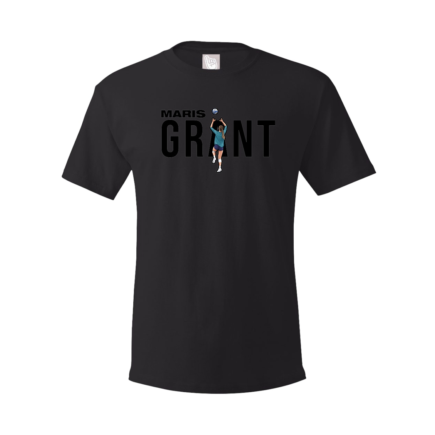 Youth Tee — Player Name in Black