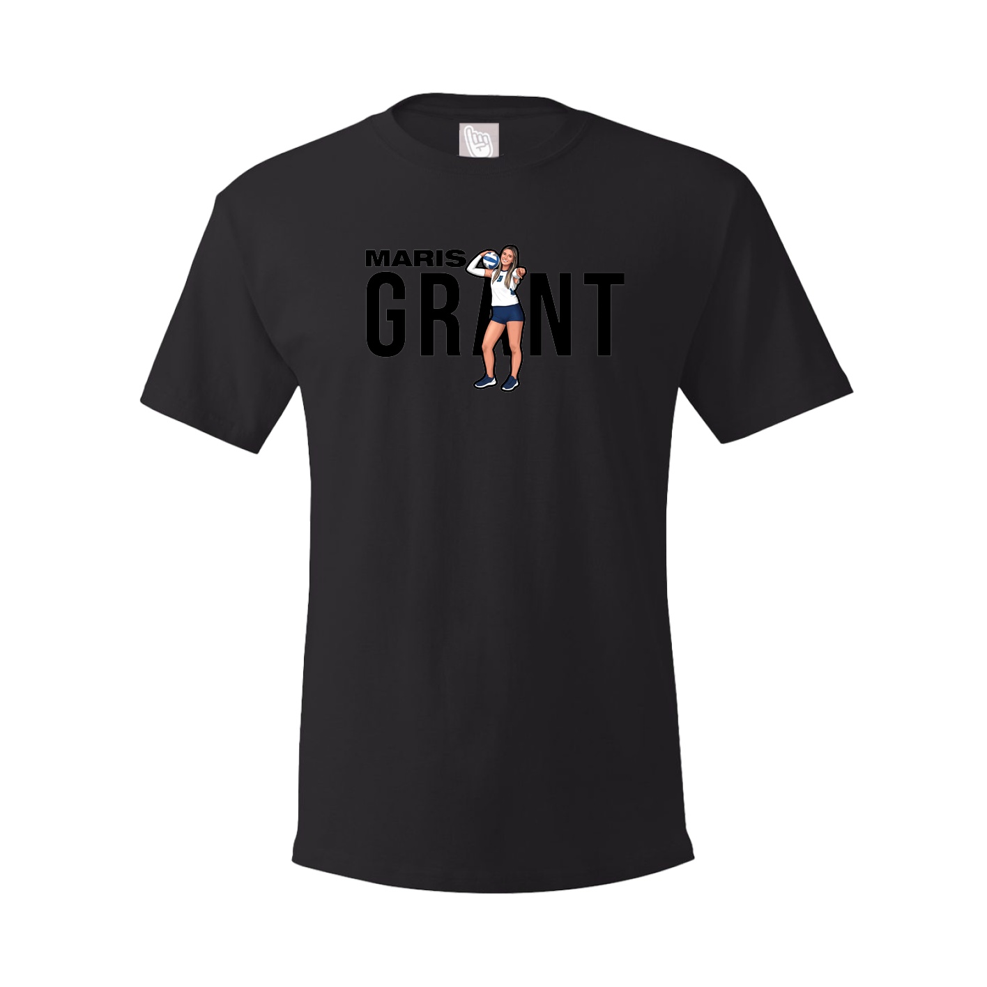 Tee — Player Name in Black