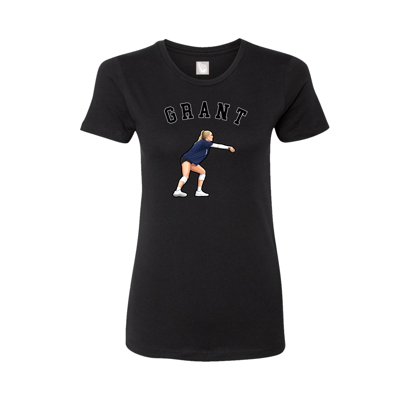 Womens Tee — Shirsey Arch in Black