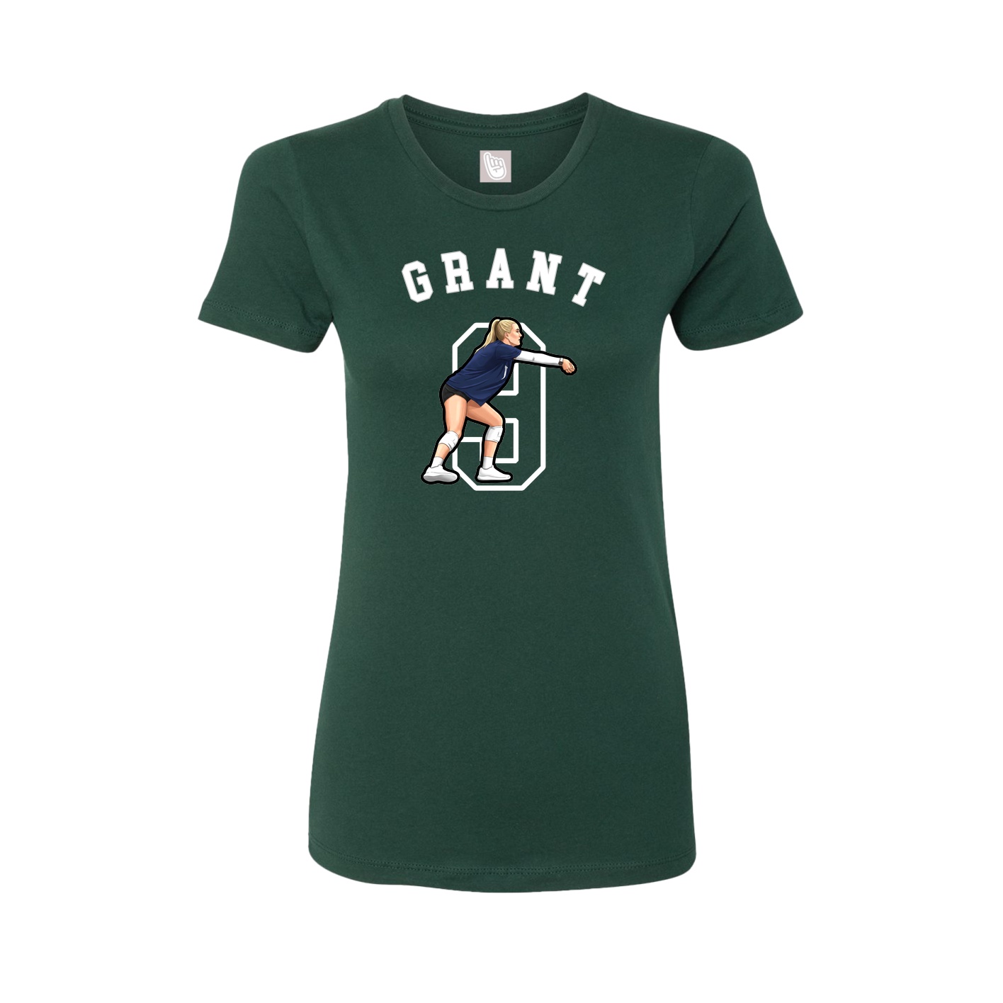 Womens Tee — Shirsey Arch in Green