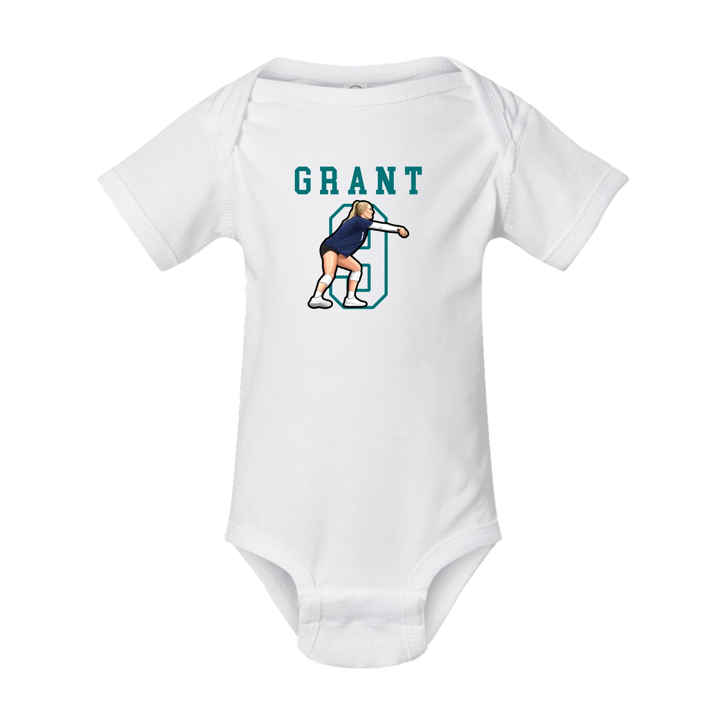 Baby Onesie — Shirsey in White