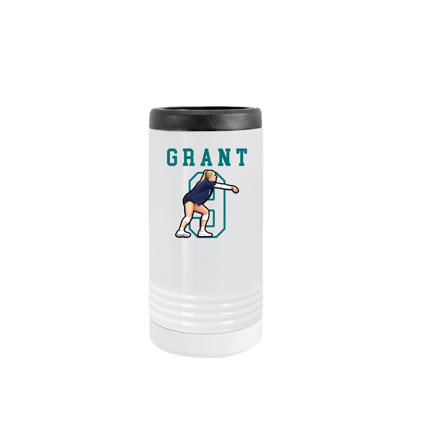 Slim Beverage Holder — Shirsey in White