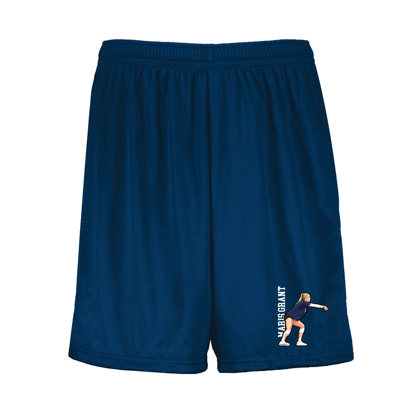 Shorts — Name Vertical in Navy