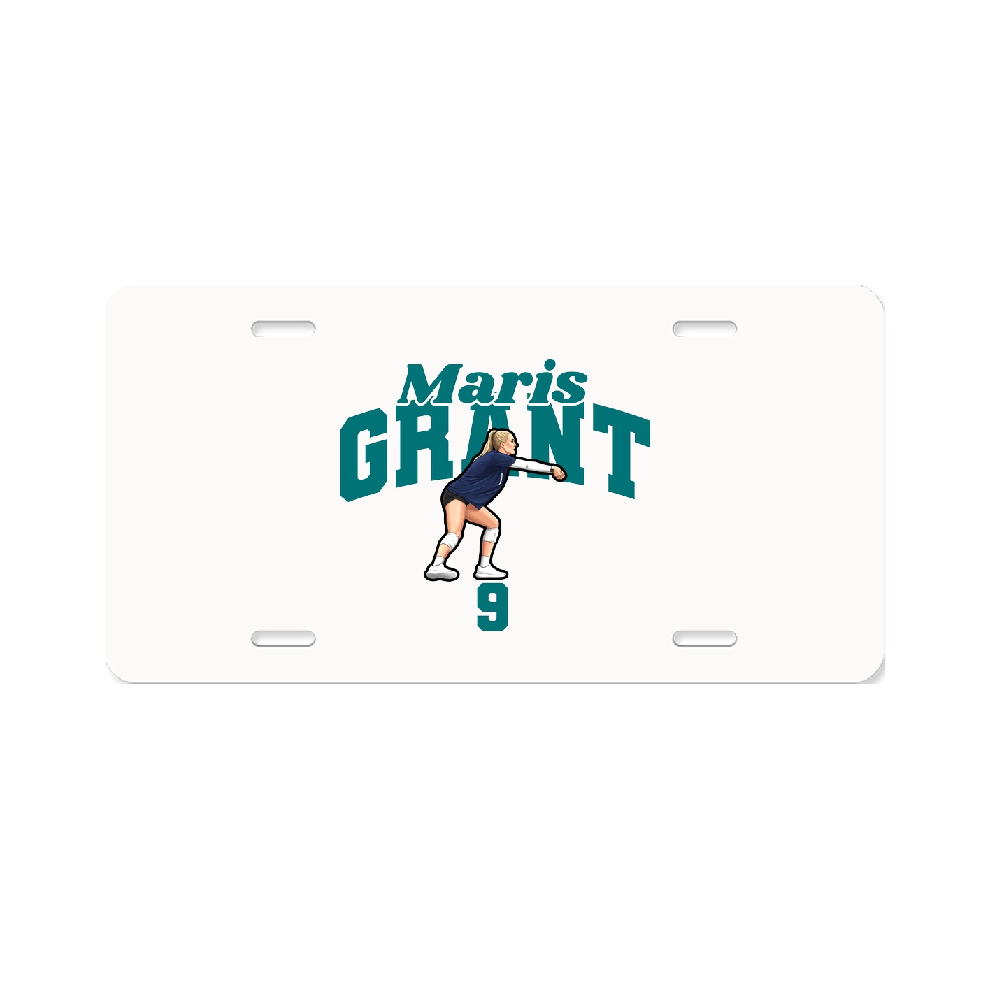 License Plate — Signature Arch in Classic
