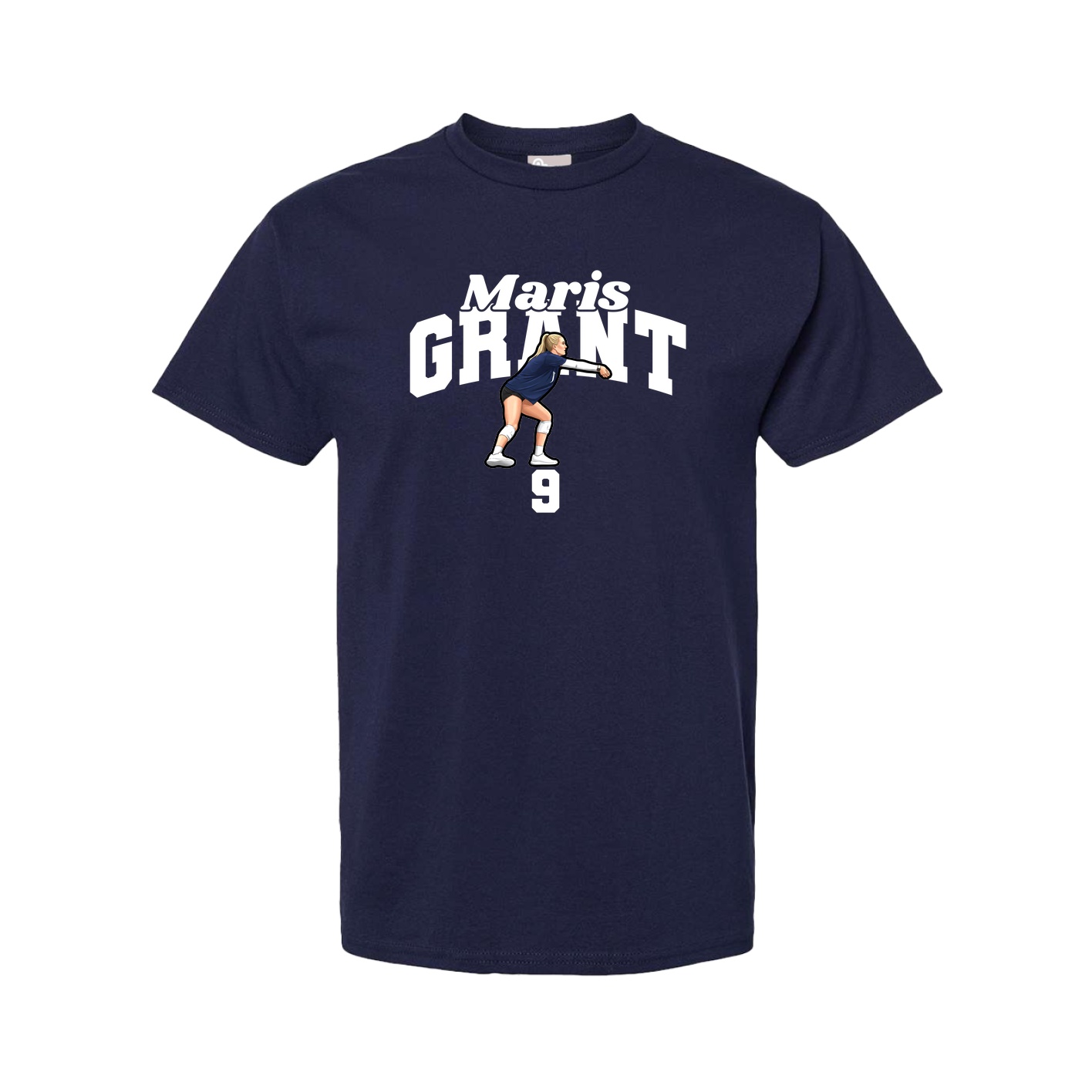Tee — Signature Arch in Navy