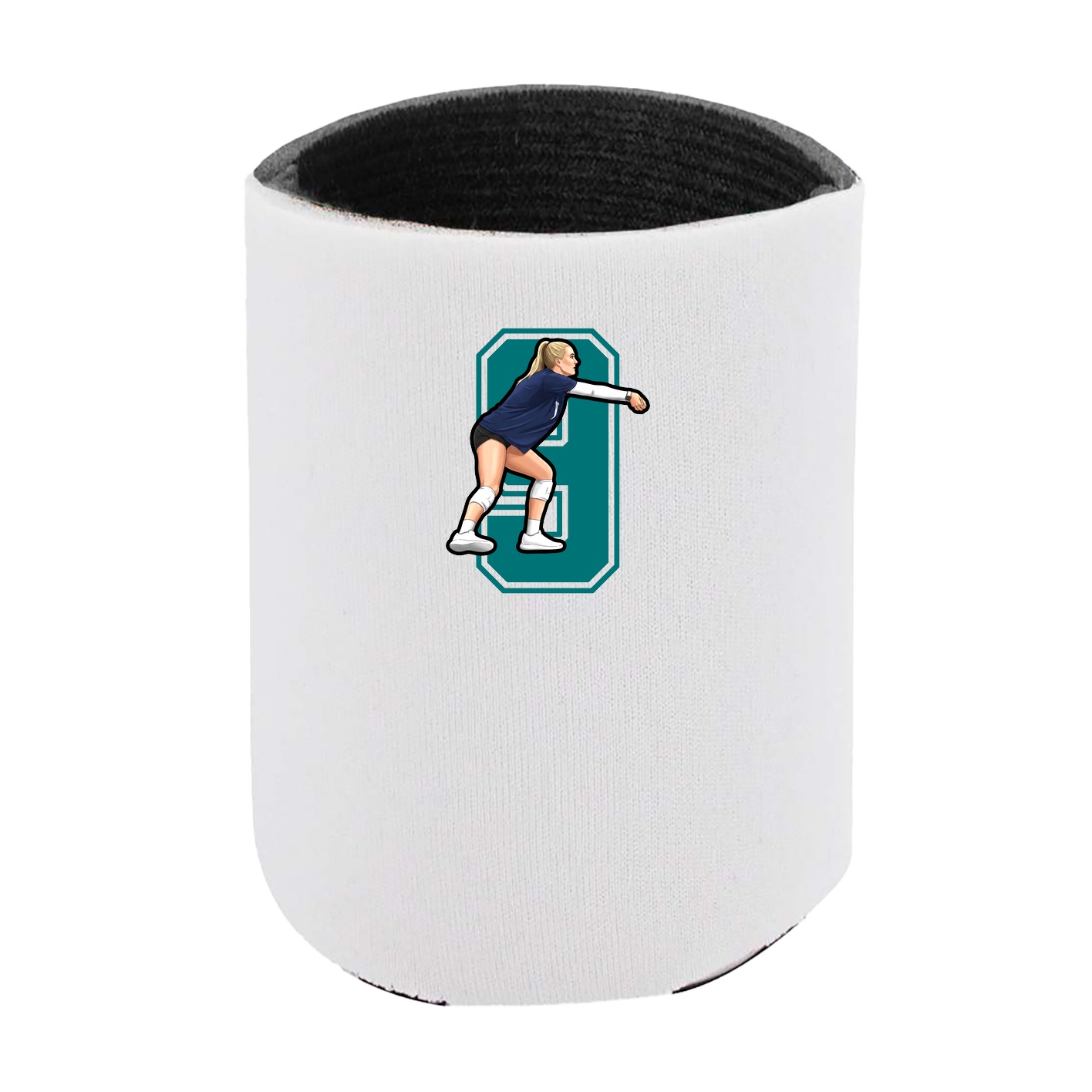 Can Holder — Number in White