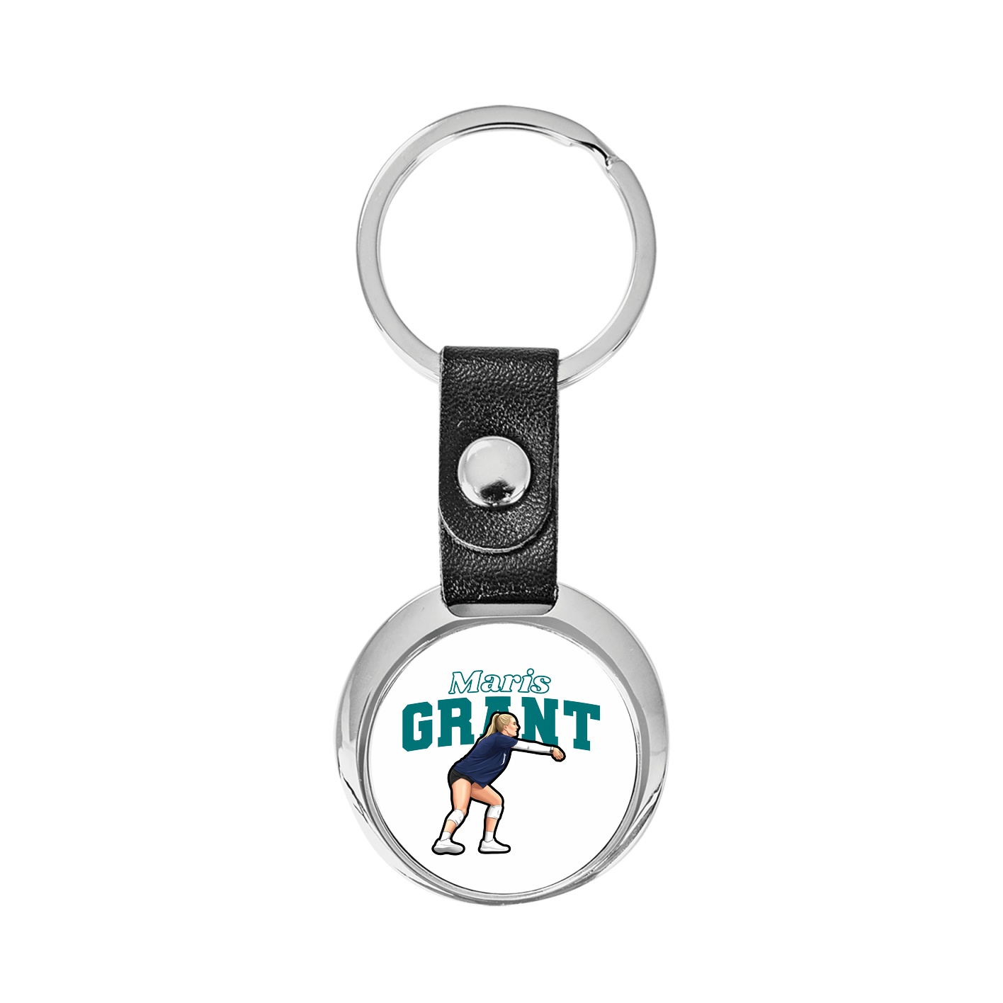 Key Chain — Name Arch in Classic