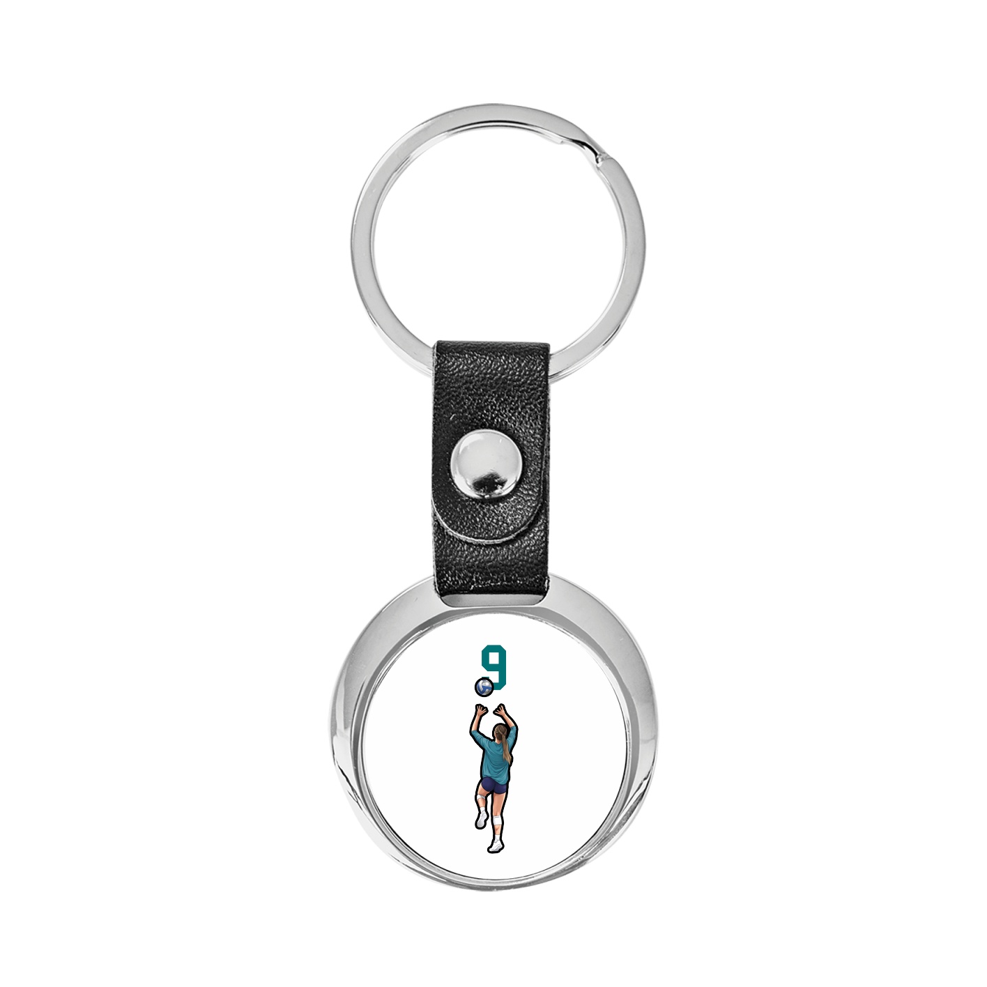 Key Chain — Number Top in Classic