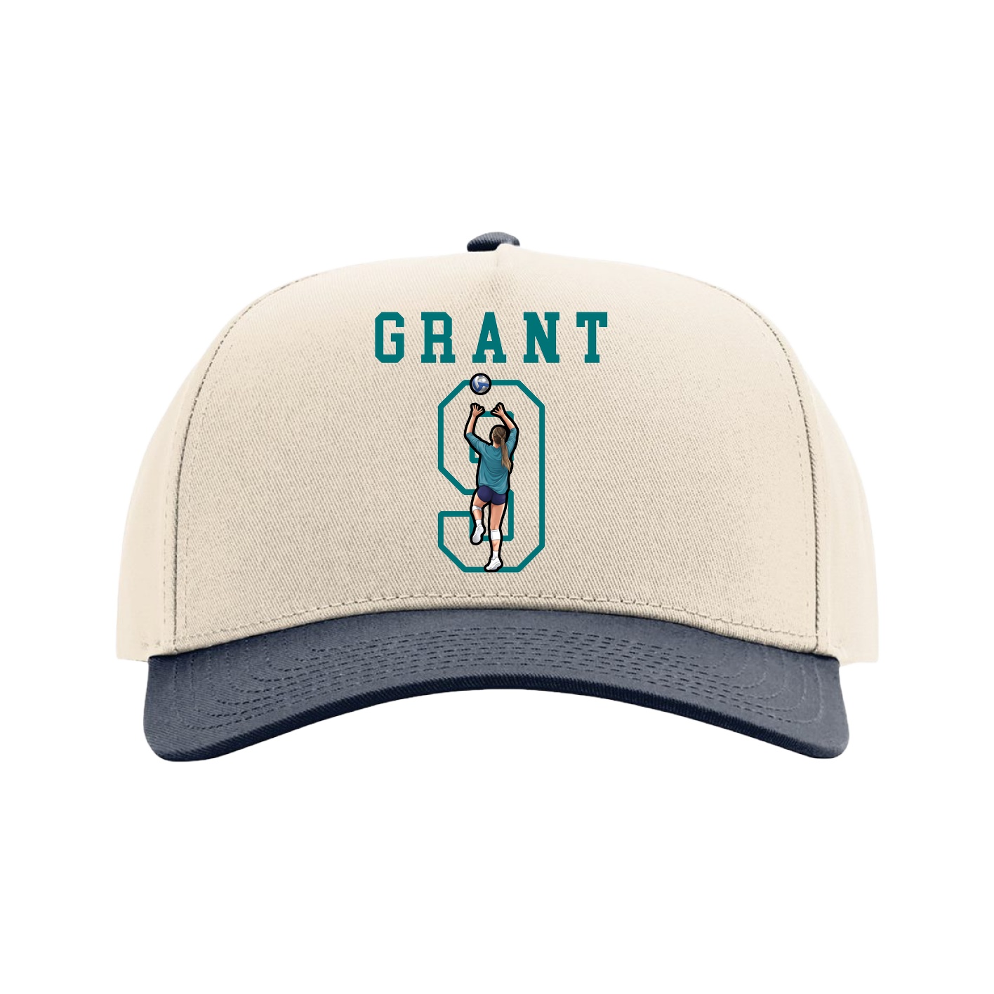 Full Fabric Five-Panel Champ Cap