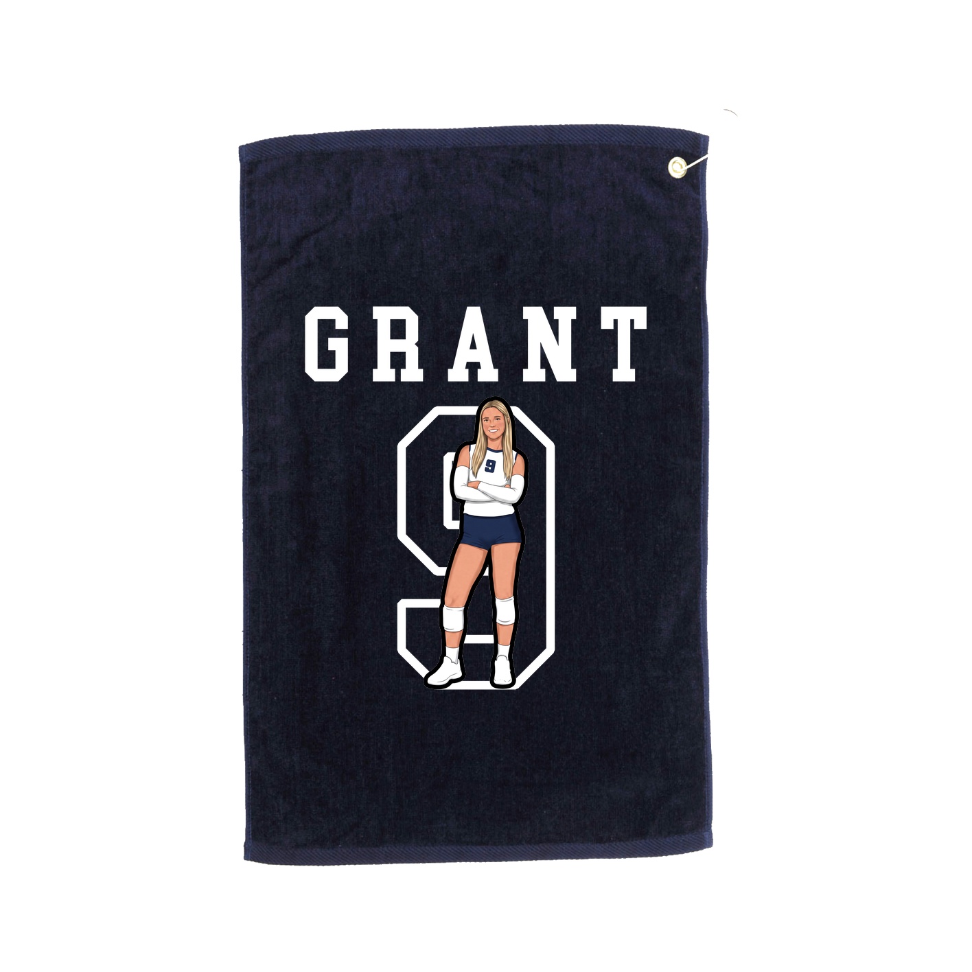 Golf Towel — Shirsey in Navy