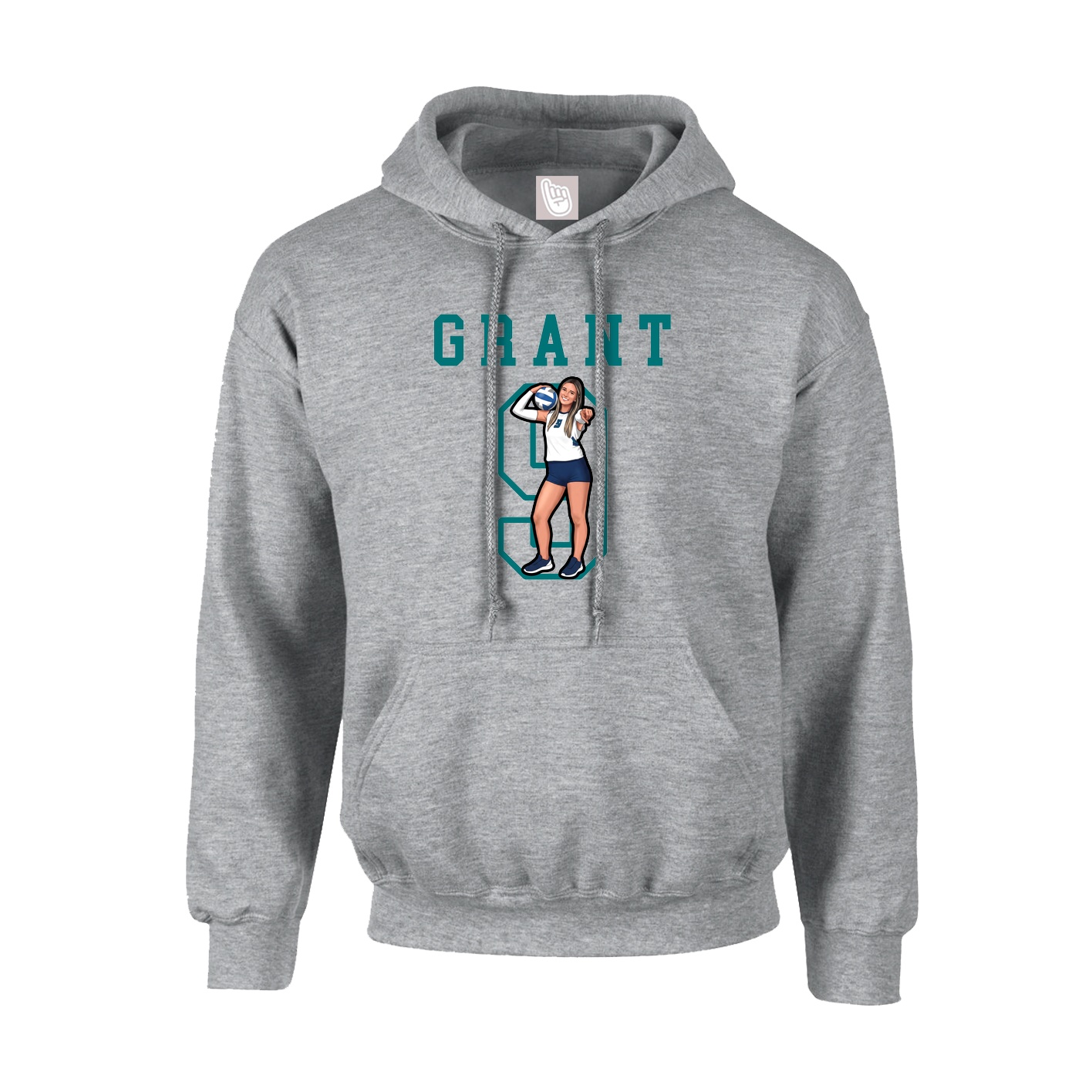 Youth Hoodie — Shirsey in Grey