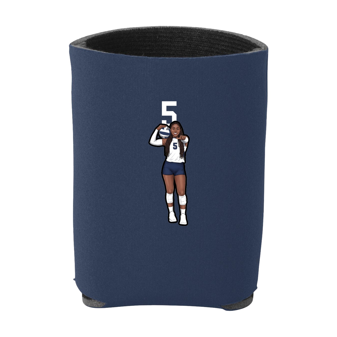 Can Holder — Number Top in Navy