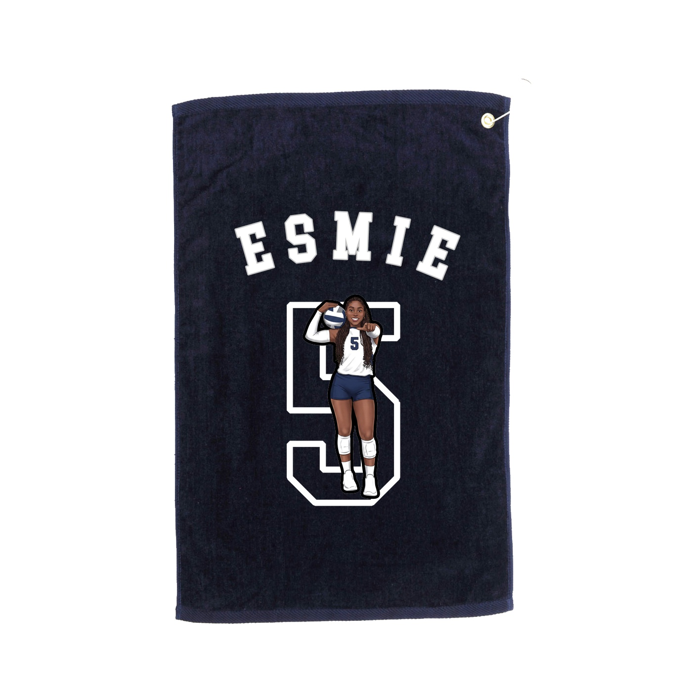Golf Towel — Shirsey Arch in Navy