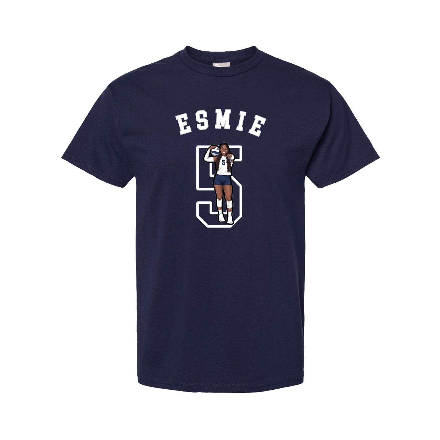 Youth Tee — Shirsey Arch in Navy