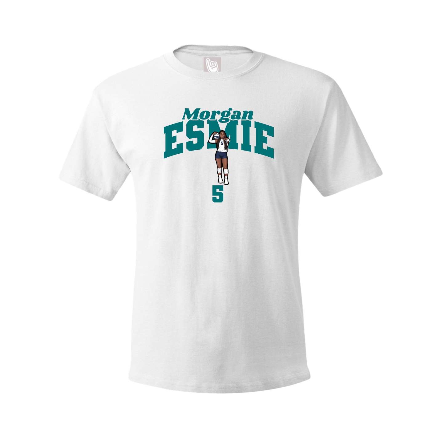 Youth Tee — Signature Arch in White
