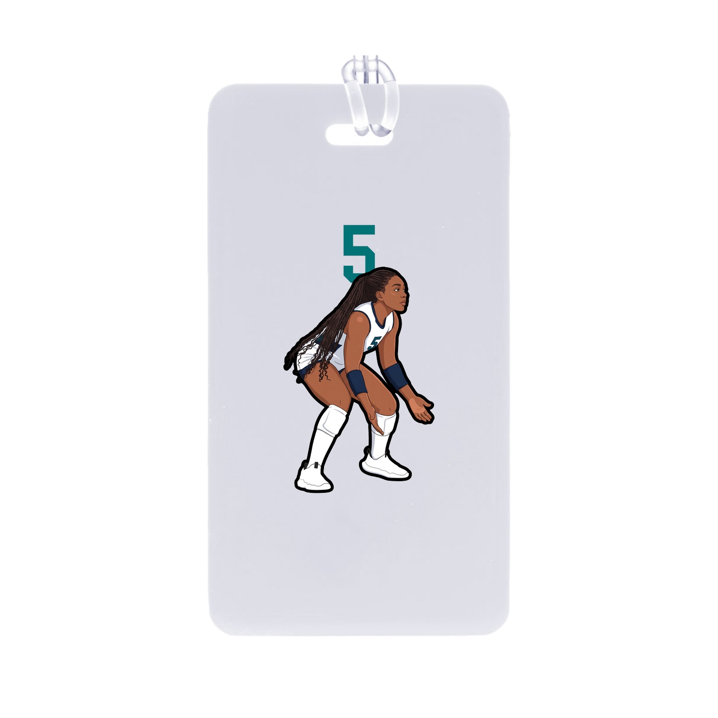 Bag Tag — Number Top in Classic