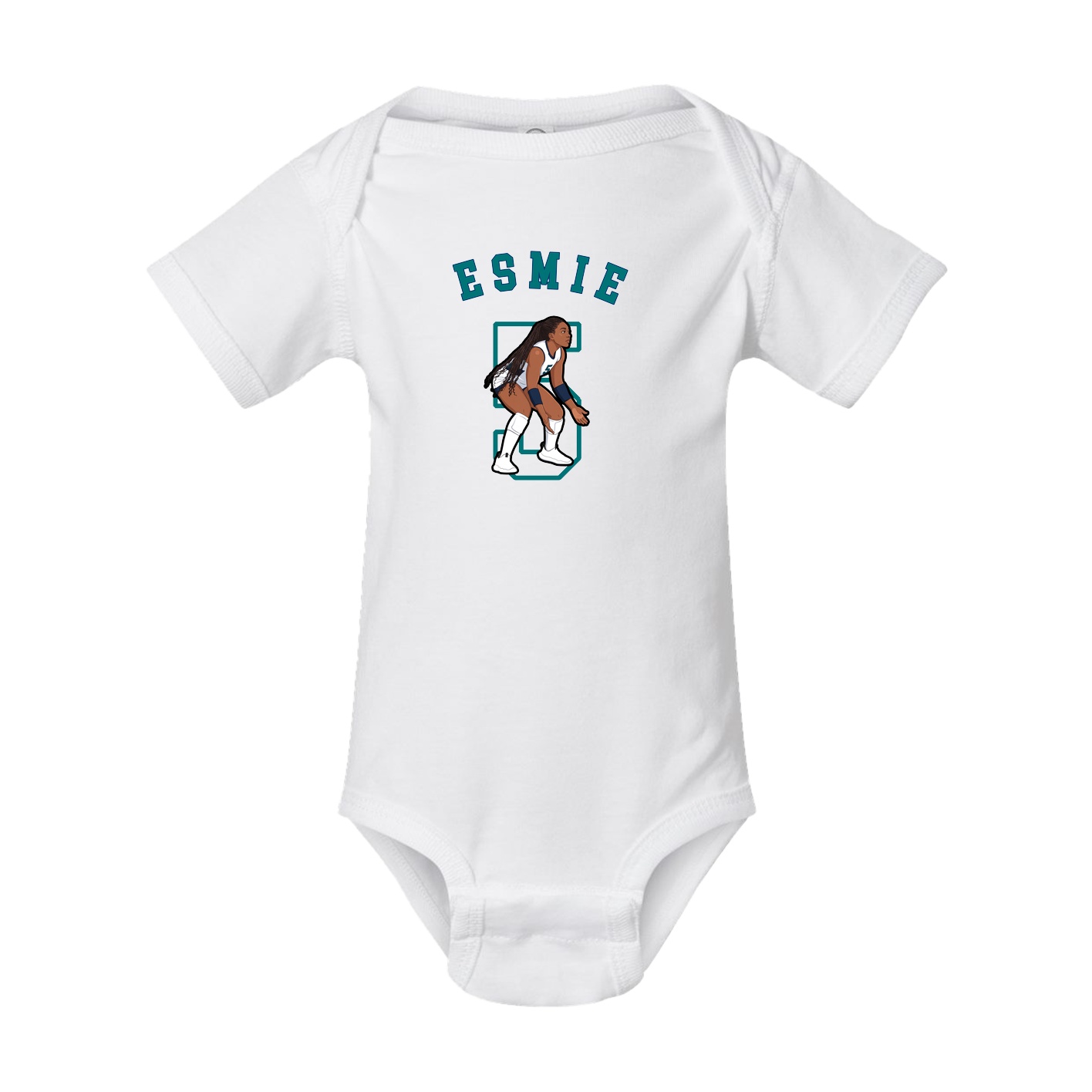 Baby Onesie — Shirsey Arch in White