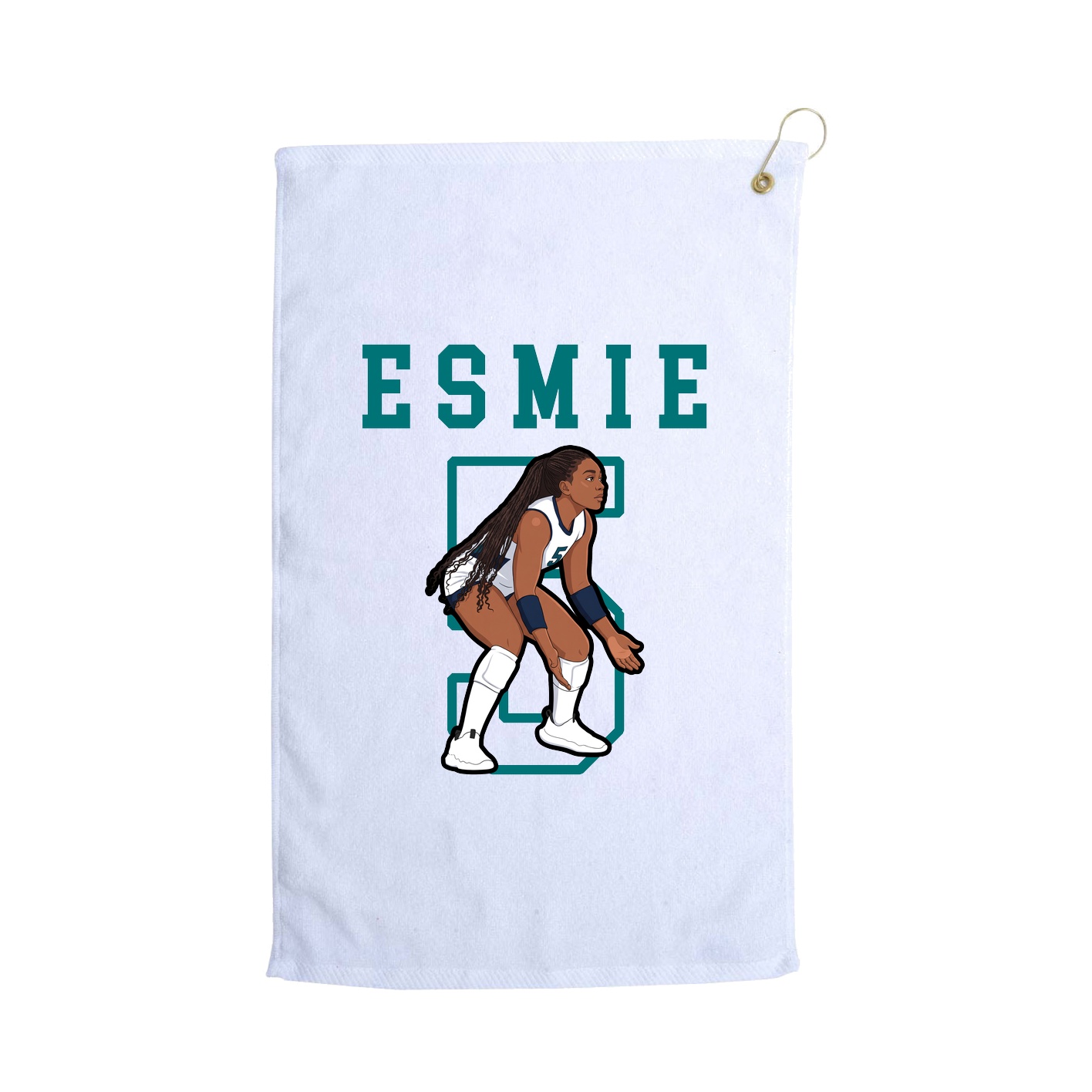 Golf Towel — Shirsey in White