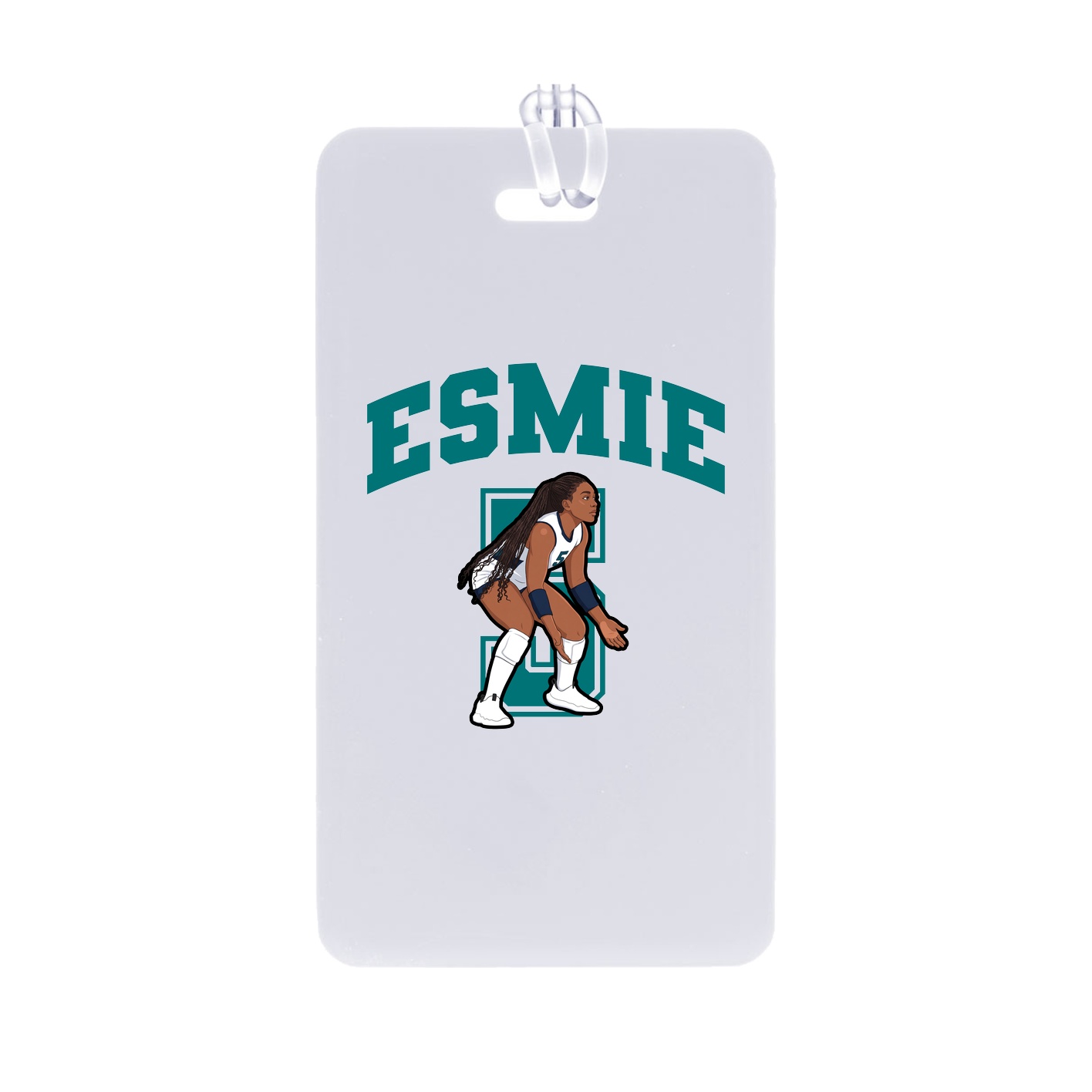 Bag Tag — Number in Classic