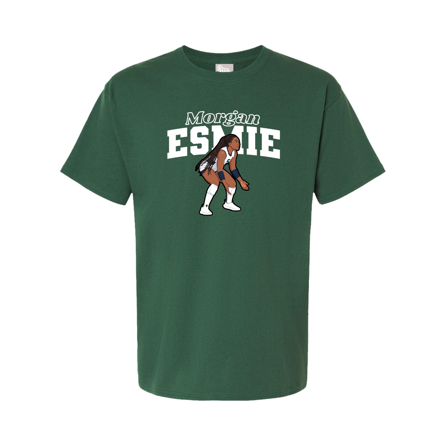 Tee — Name Arch in Green