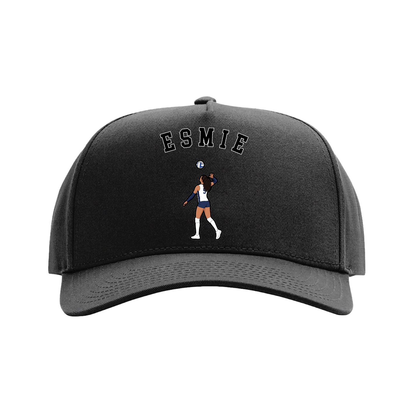 Full Fabric Five-Panel Champ Cap