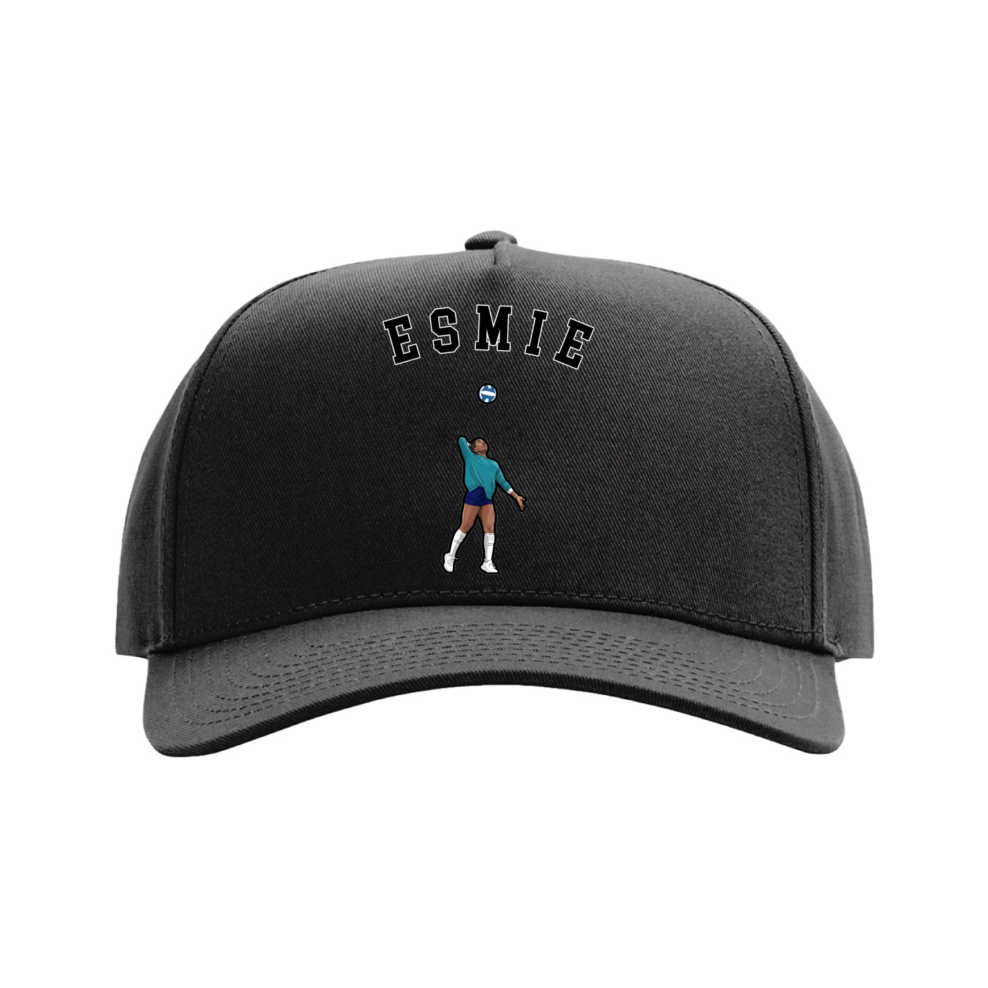 Full Fabric Five-Panel Champ Cap