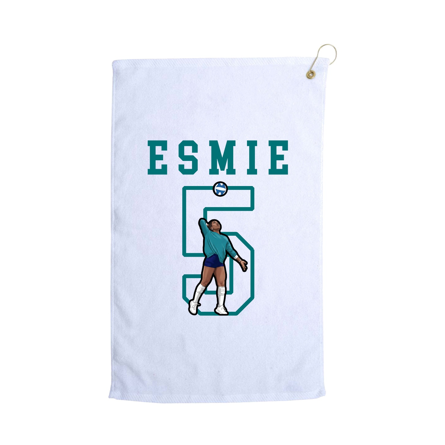Golf Towel — Shirsey in White