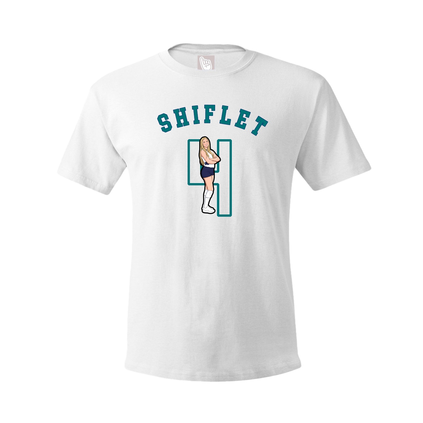 Tee — Shirsey Arch in White