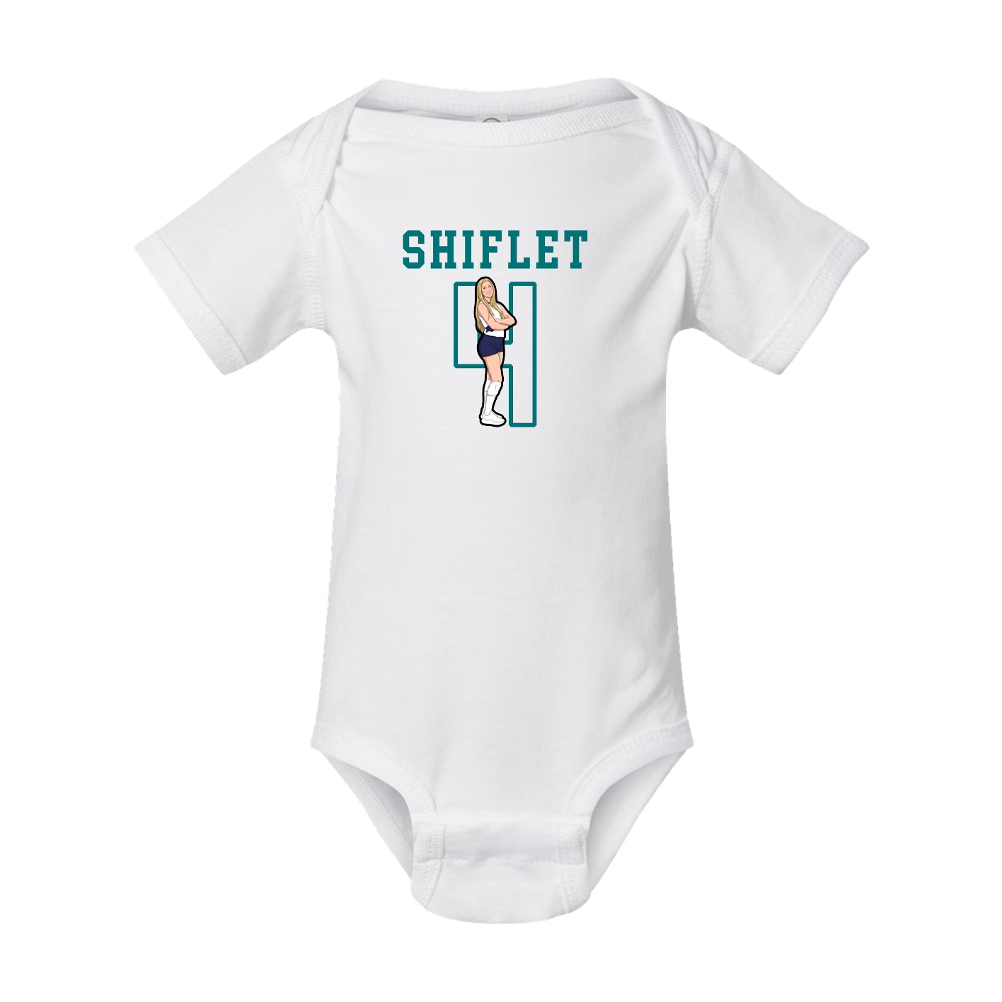 Baby Onesie — Shirsey in White