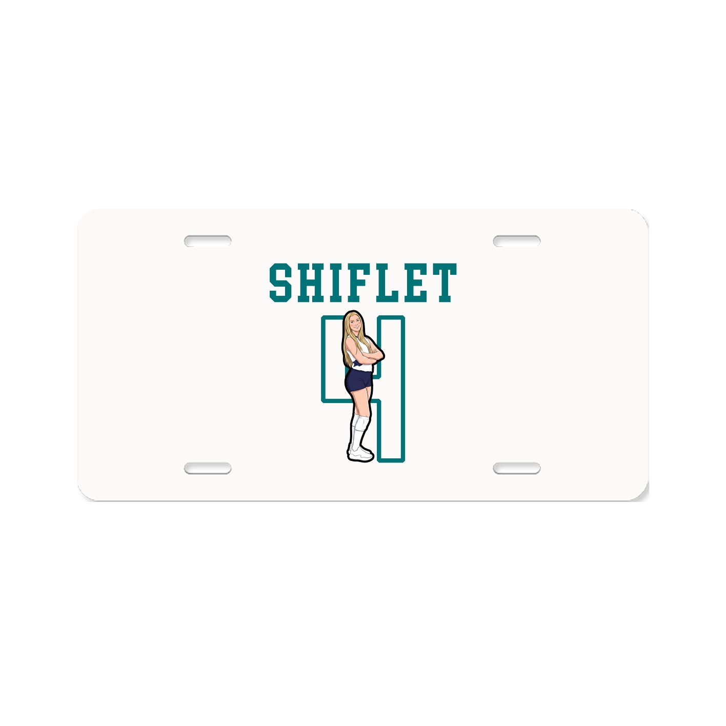 License Plate — Shirsey in Classic
