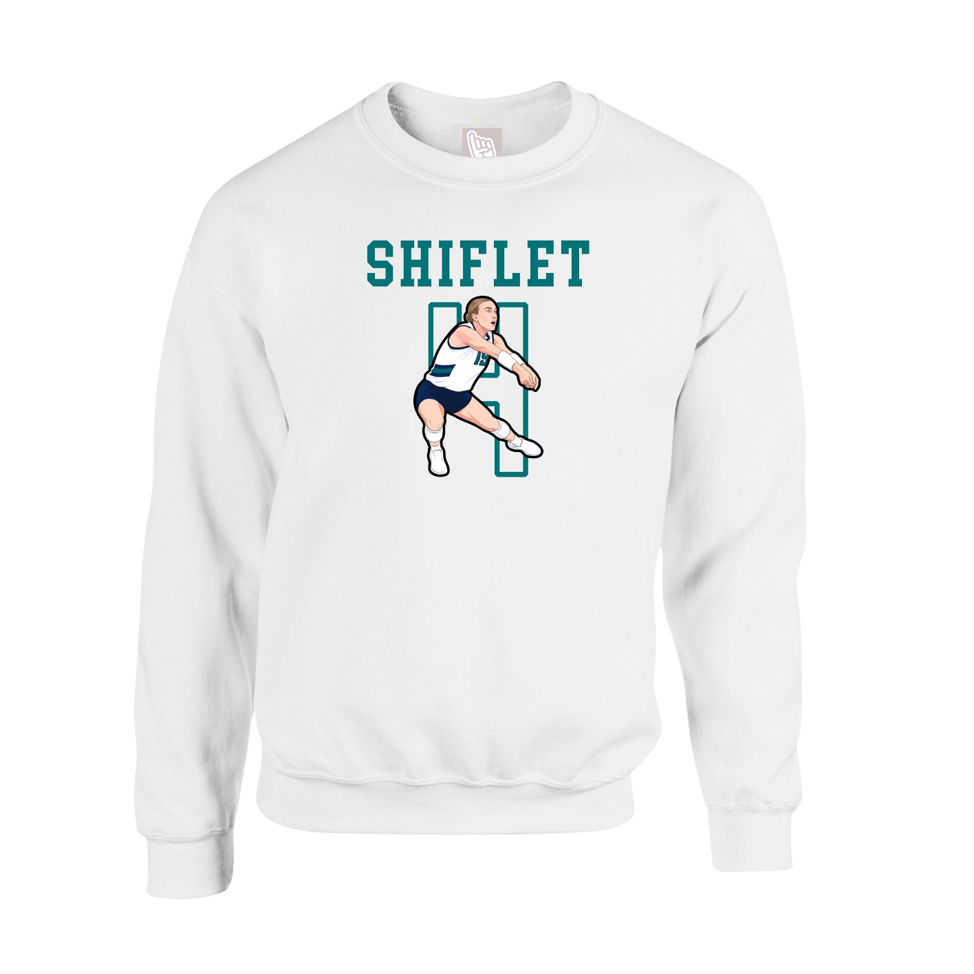 Fleece Crew — Shirsey in White
