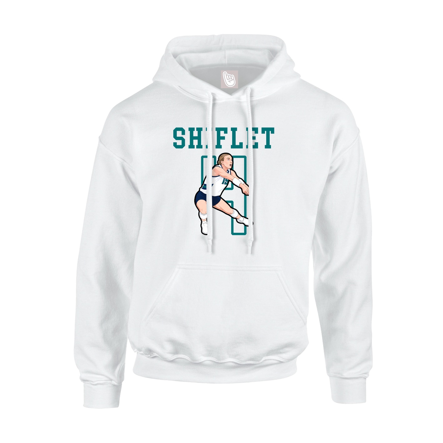 Youth Hoodie — Shirsey in White