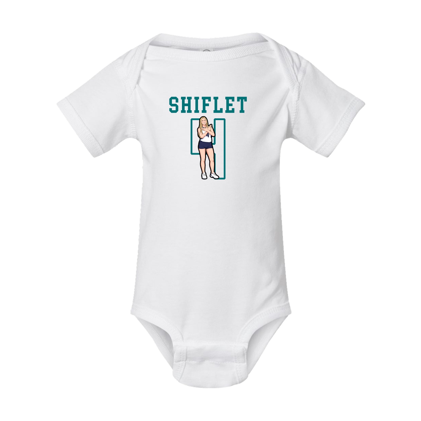 Baby Onesie — Shirsey in White