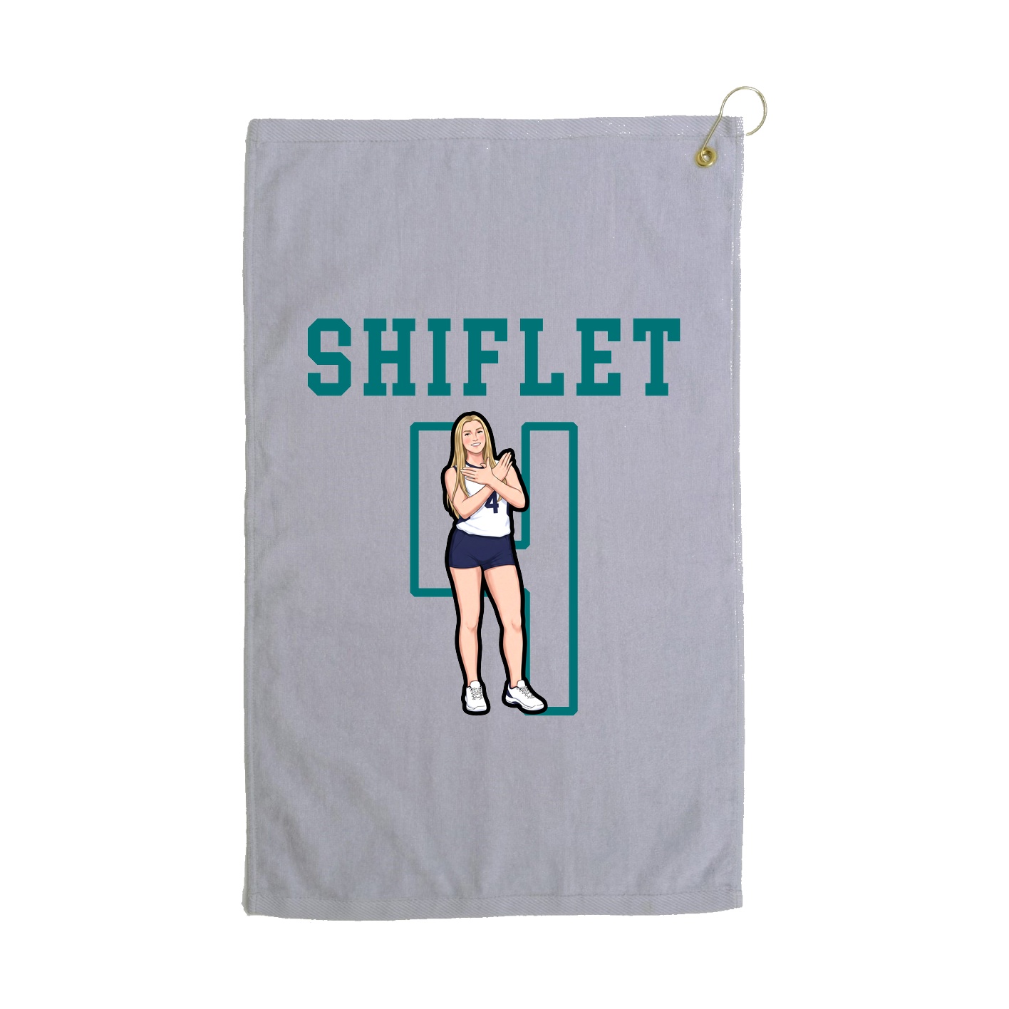 Golf Towel — Shirsey in Grey