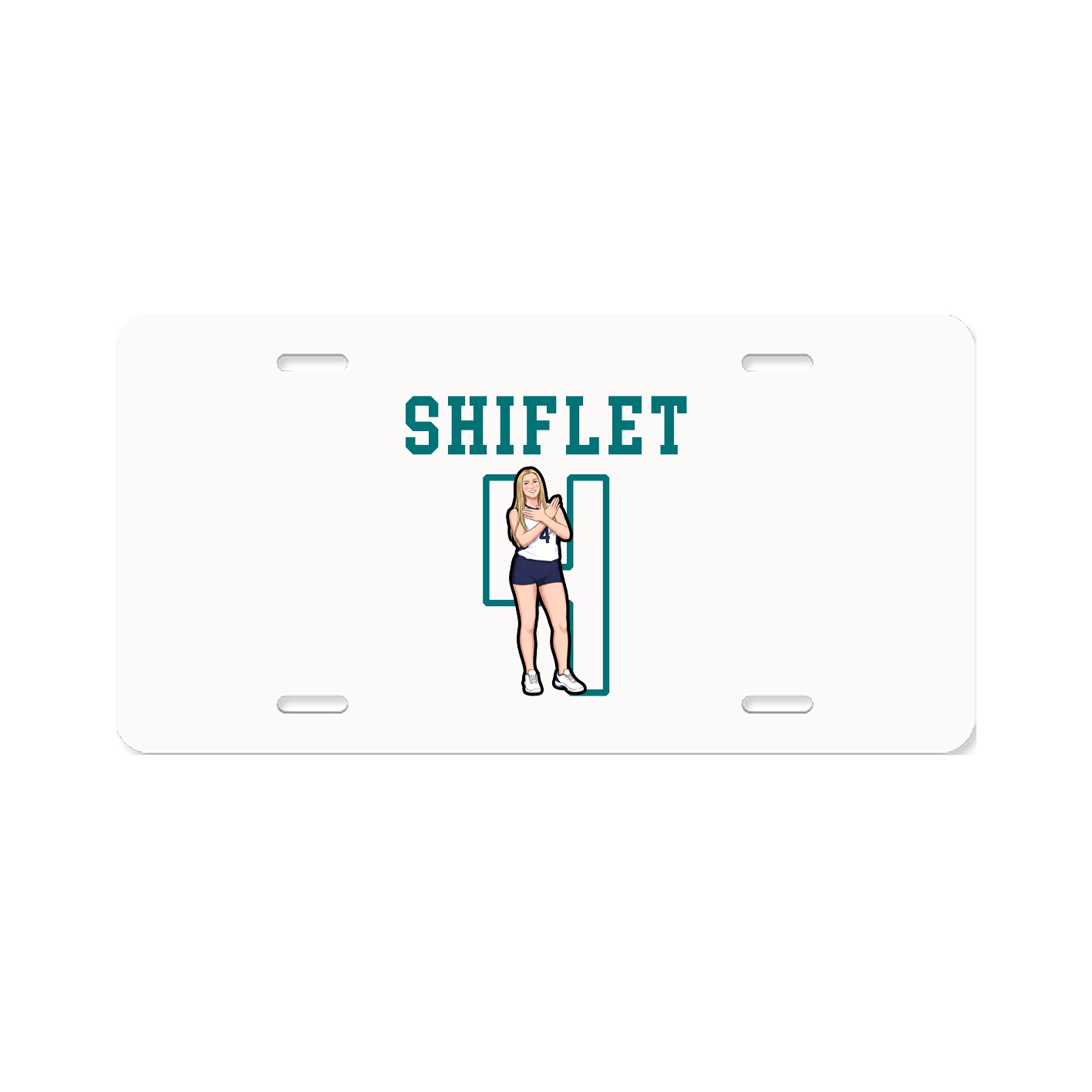 License Plate — Shirsey in Classic