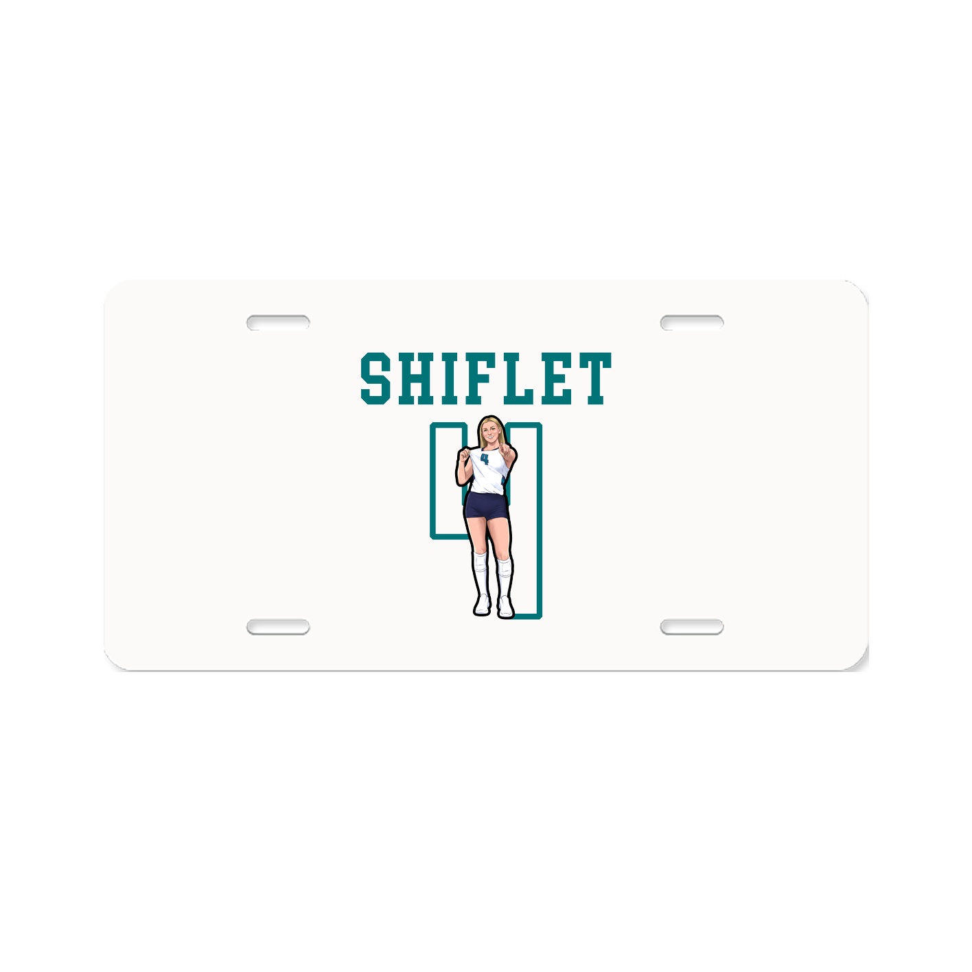 License Plate — Shirsey in Classic