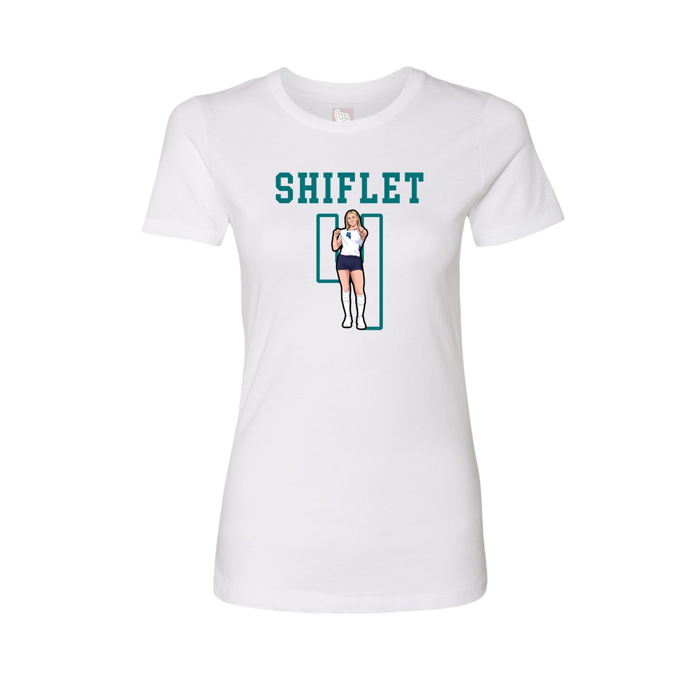 Fitted Women's Tee — Shirsey in White