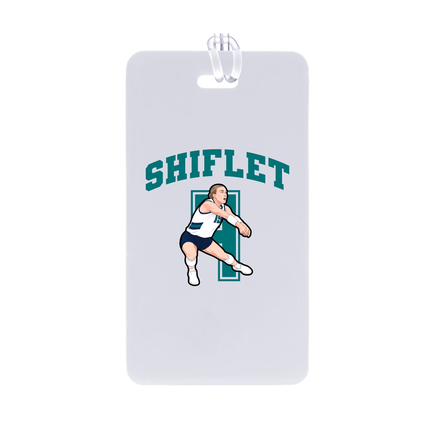 Bag Tag — Number in Classic