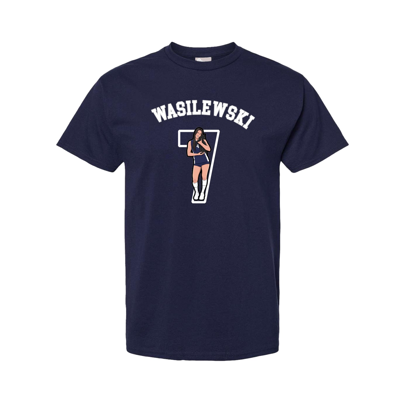 Youth Tee — Shirsey Arch in Navy