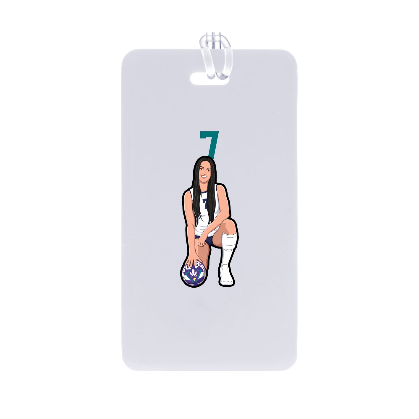 Bag Tag — Number Top in Classic