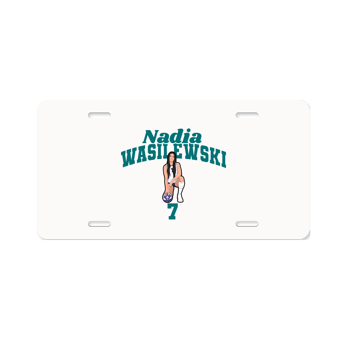 License Plate — Signature Arch in Classic