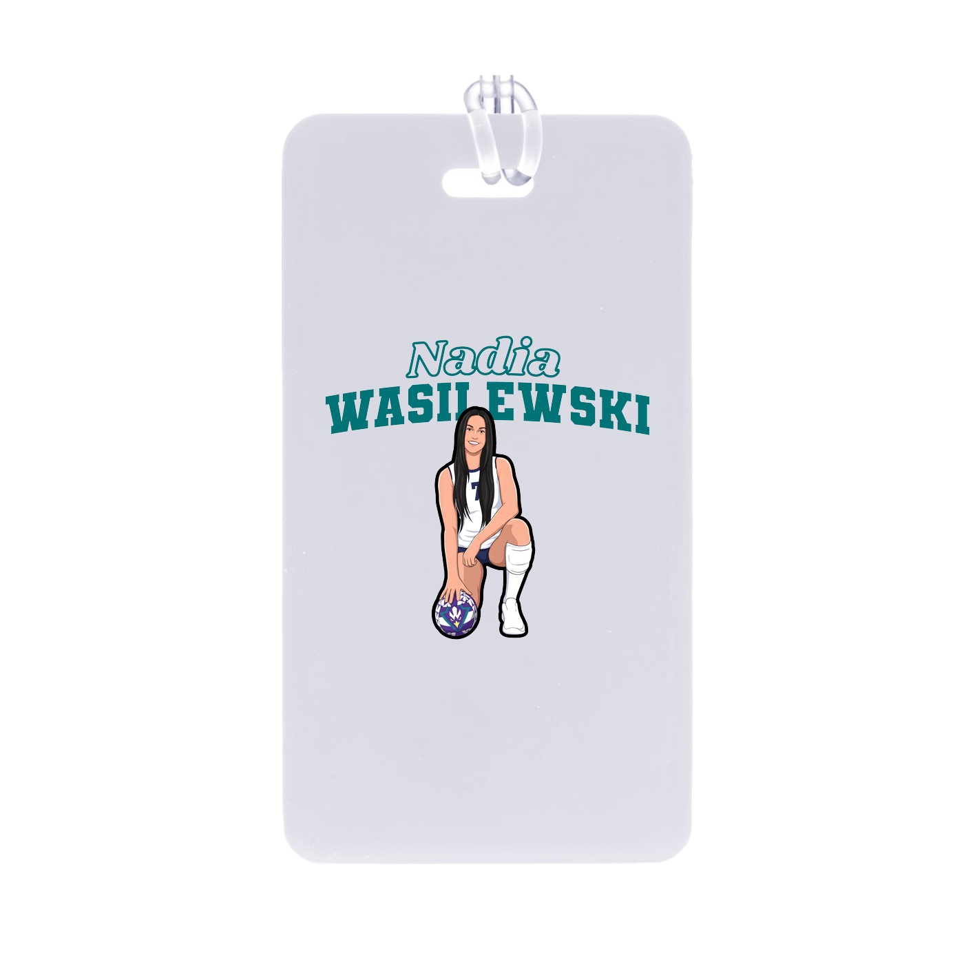 Bag Tag — Name Arch in Classic