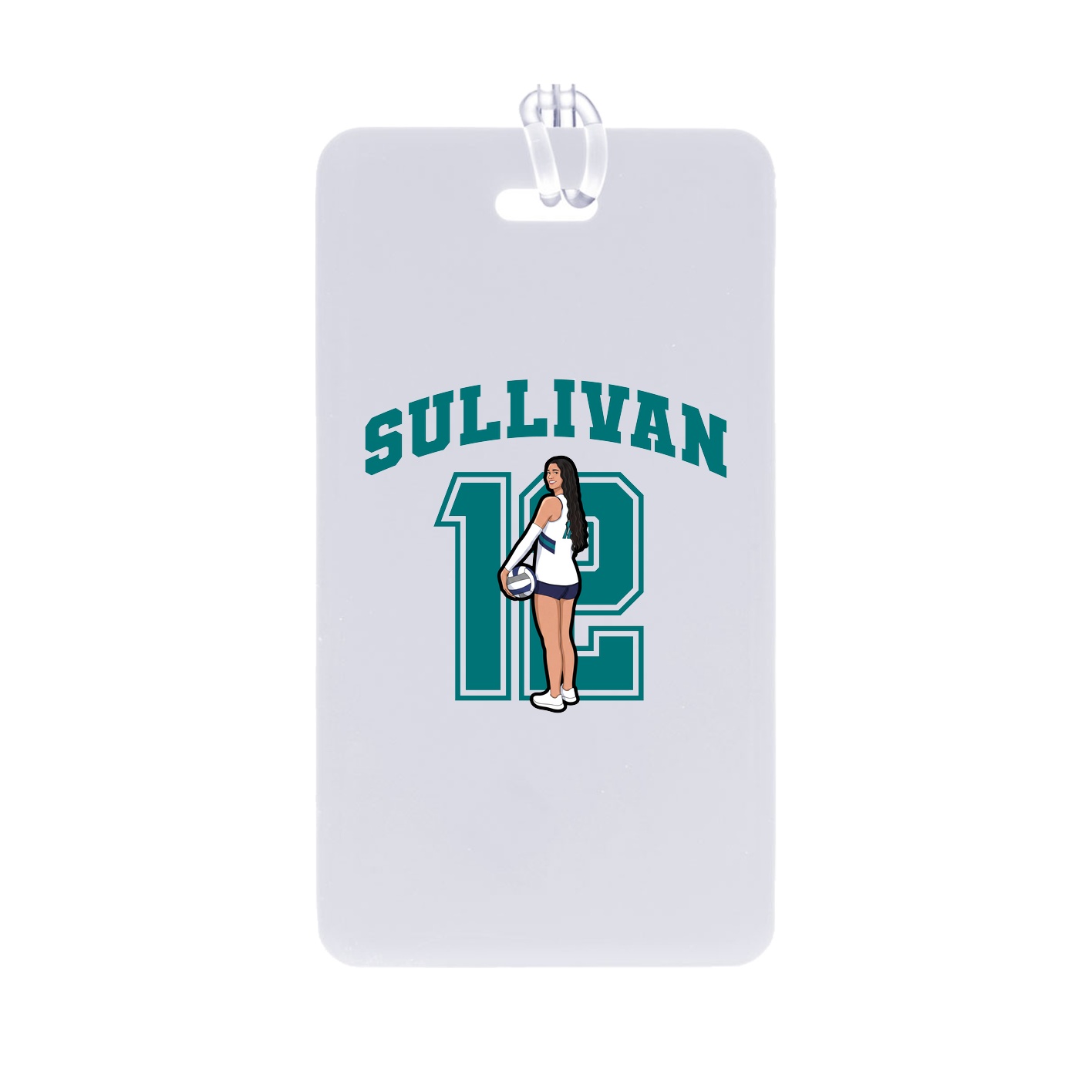 Bag Tag — Number in Classic
