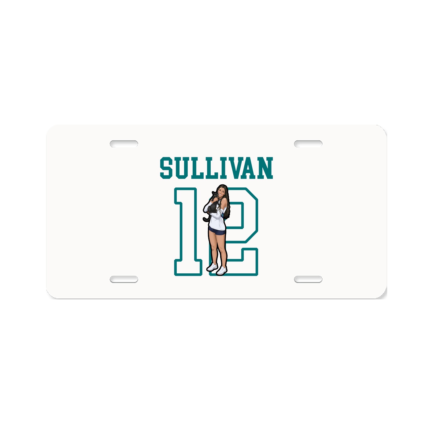 License Plate — Shirsey in Classic