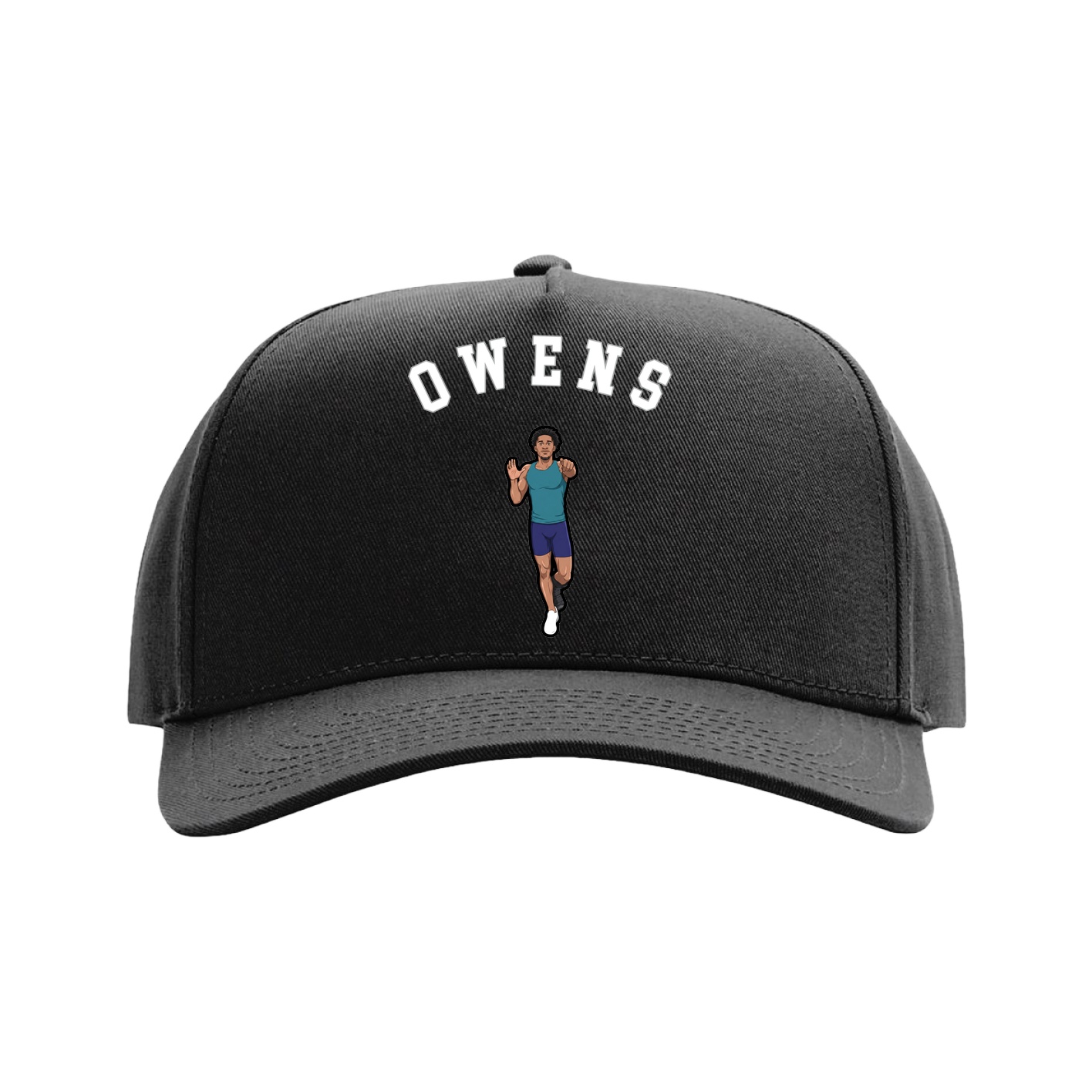 Full Fabric Five-Panel Champ Cap