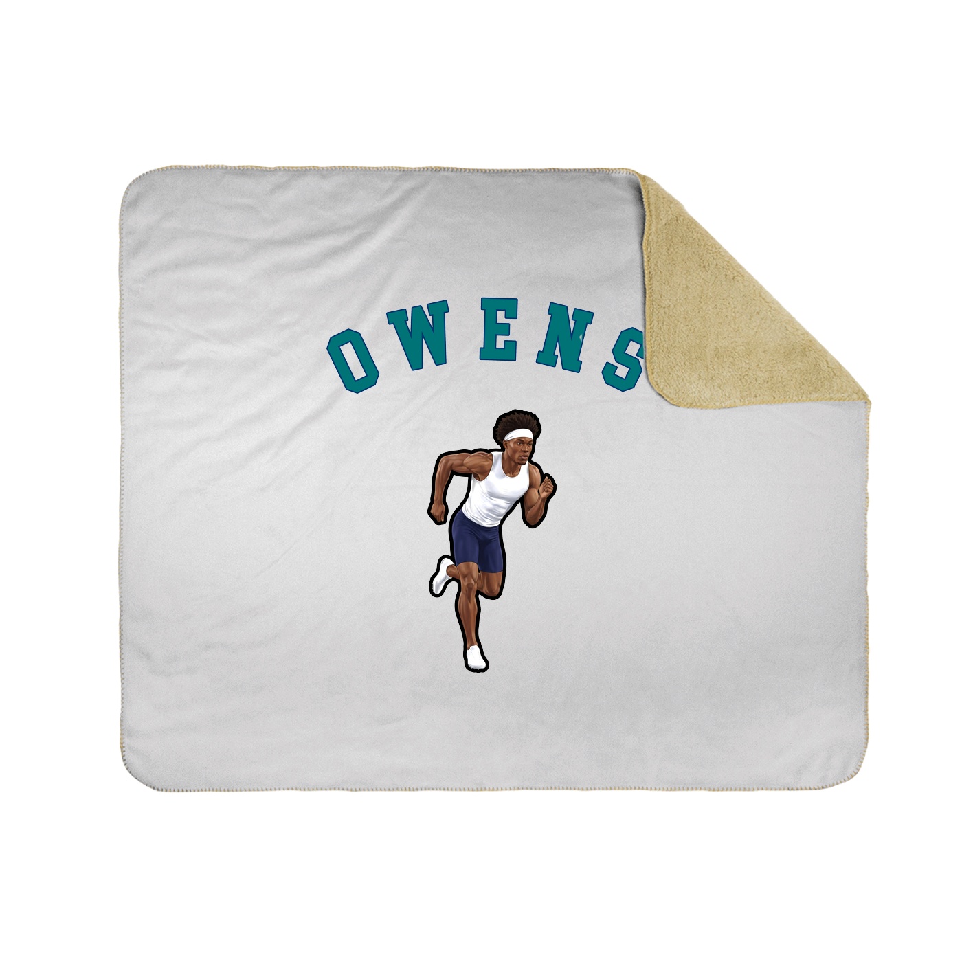 Throw Blanket — Shirsey Arch in White