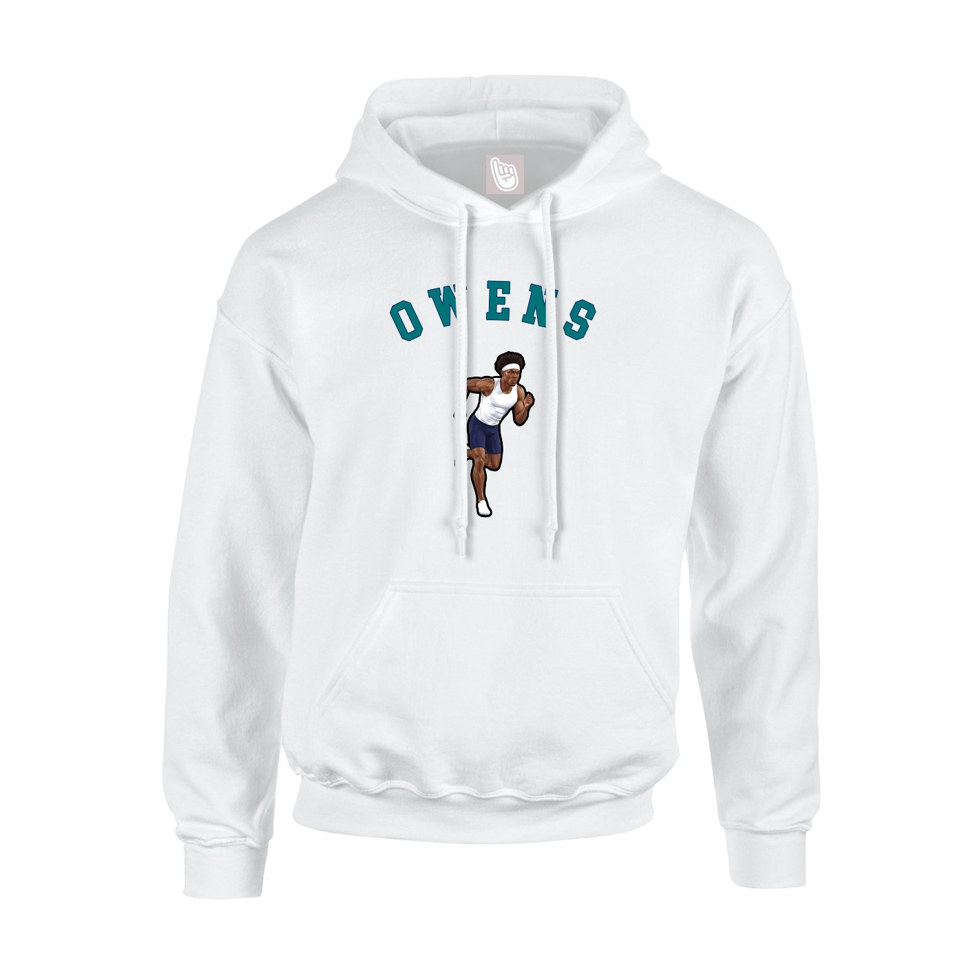 Hoodie — Shirsey Arch in White